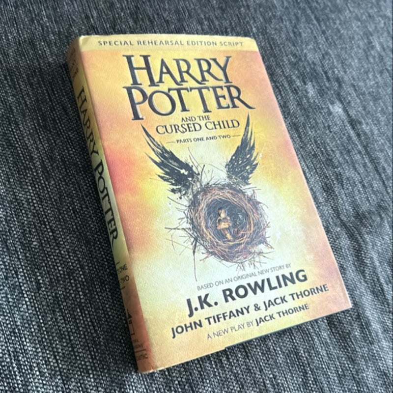 Harry Potter and the Cursed Child Parts One and Two (Special Rehearsal Edition Script)