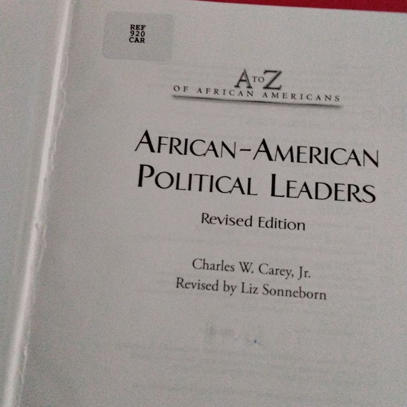 African-American Political Leaders