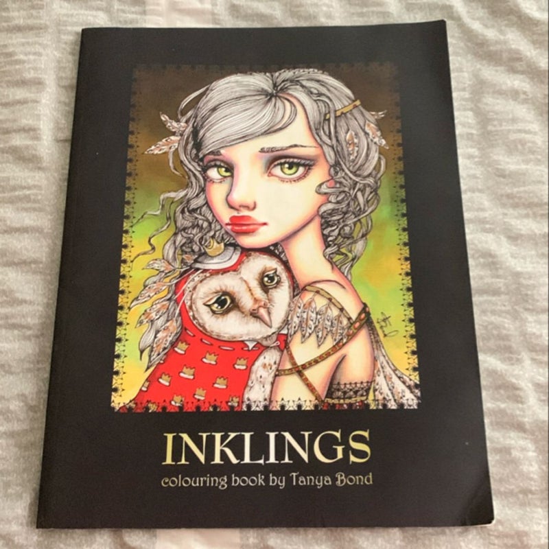 INKLINGS Colouring Book by Tanya Bond