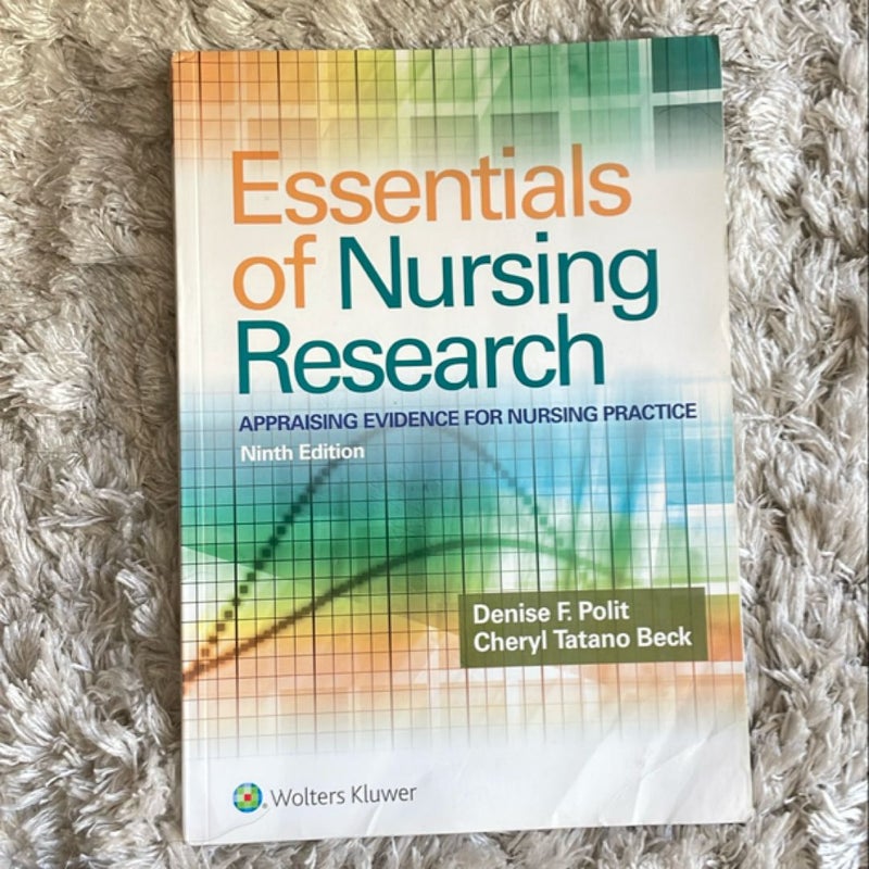 Essentials of Nursing Research