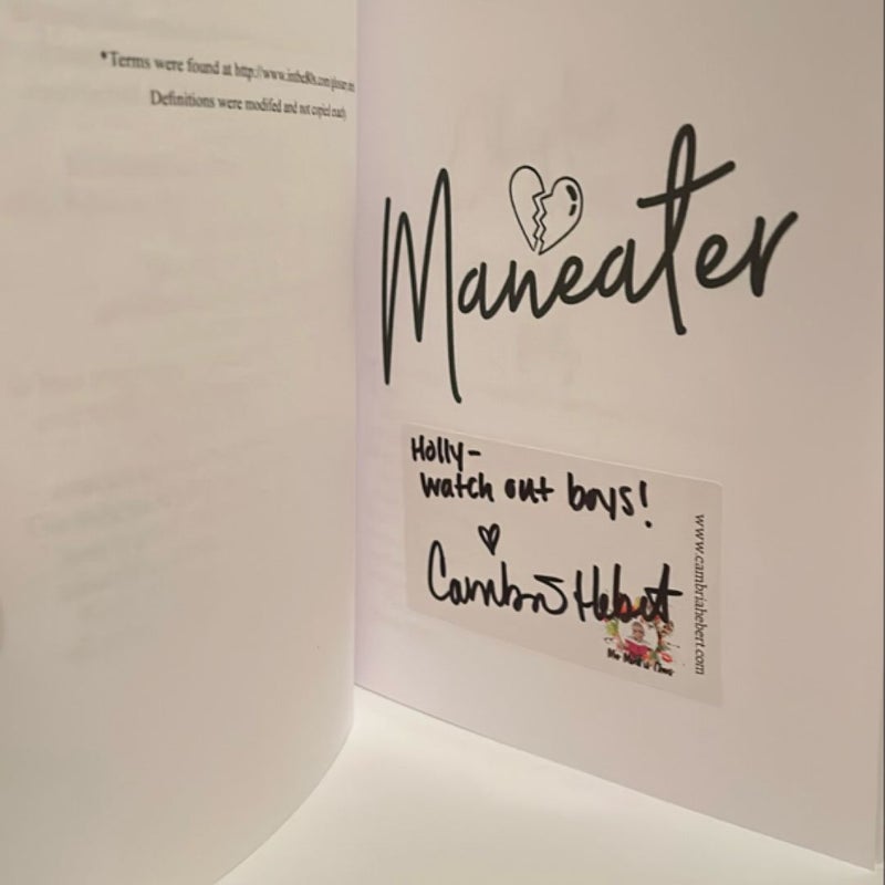 Maneater (signed)