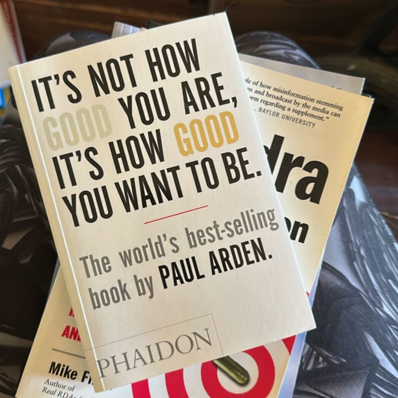 It's Not How Good You Are, It's How Good You Want to Be