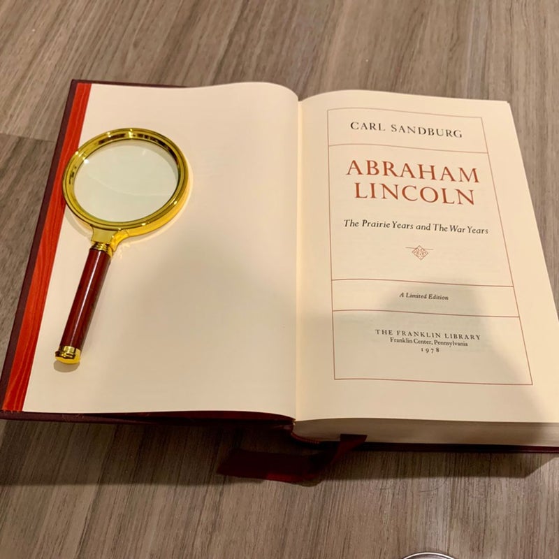 Abraham Lincoln: The Prairie Years and The War Years