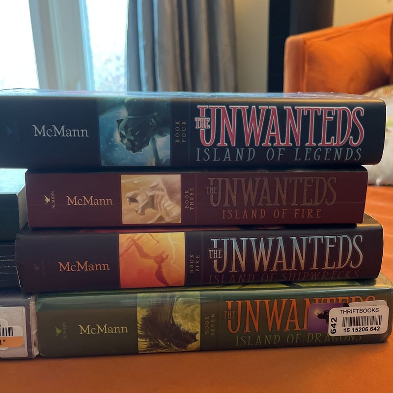The Unwanteds books 1-7 COMPLETE SET