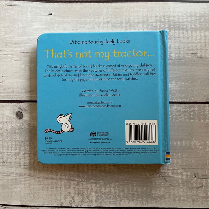 That’s not my tractor…