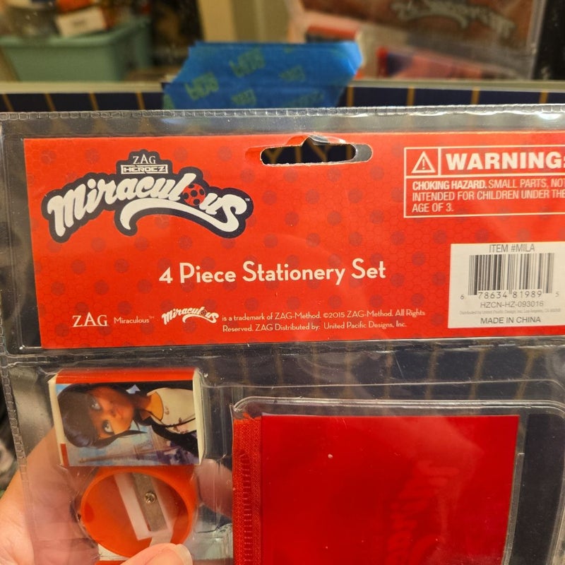 Miraculous ladybug stationary set