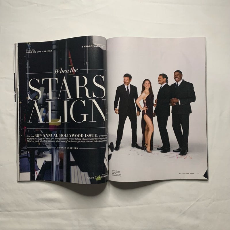 Vanity Fair The 30st Annual “Hollywood Issue” Issue 2024 Magazine