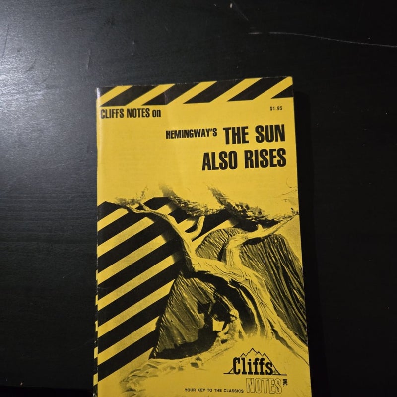 Cliff Notes(set of 4) Of Mice and Men, To Kill a Mockingbird, The Iliad, and The Sun of Aslo Rises