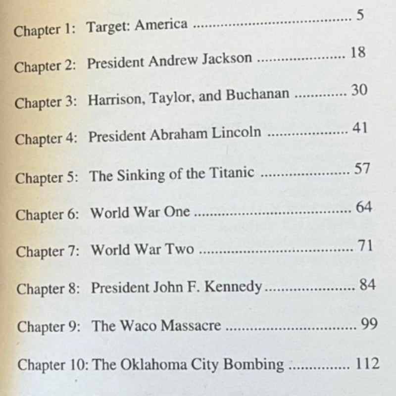 The Secret Terrorists (Free Gift w/ Purchase)