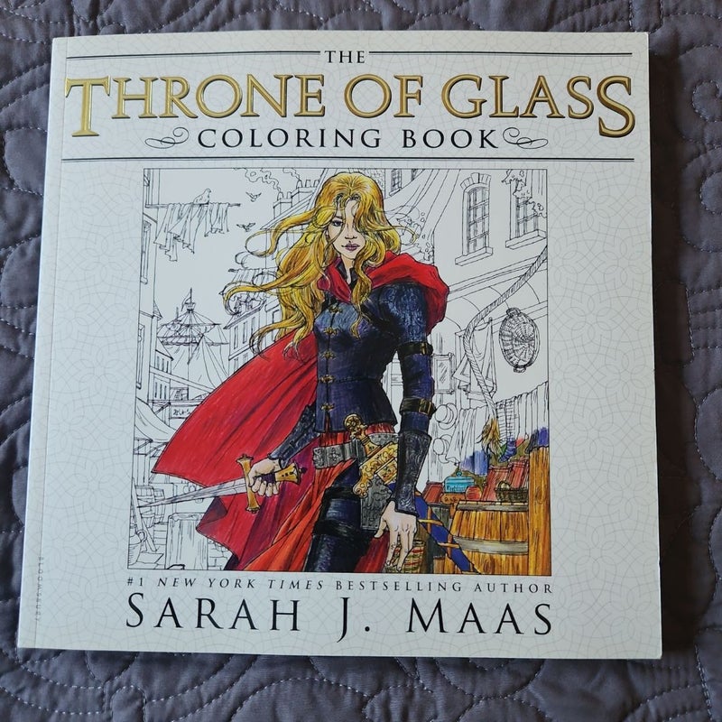 The Throne of Glass Coloring Book