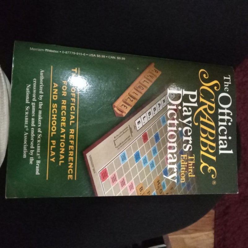 The Official Scrabble Players Dictionary 3rd Edition 