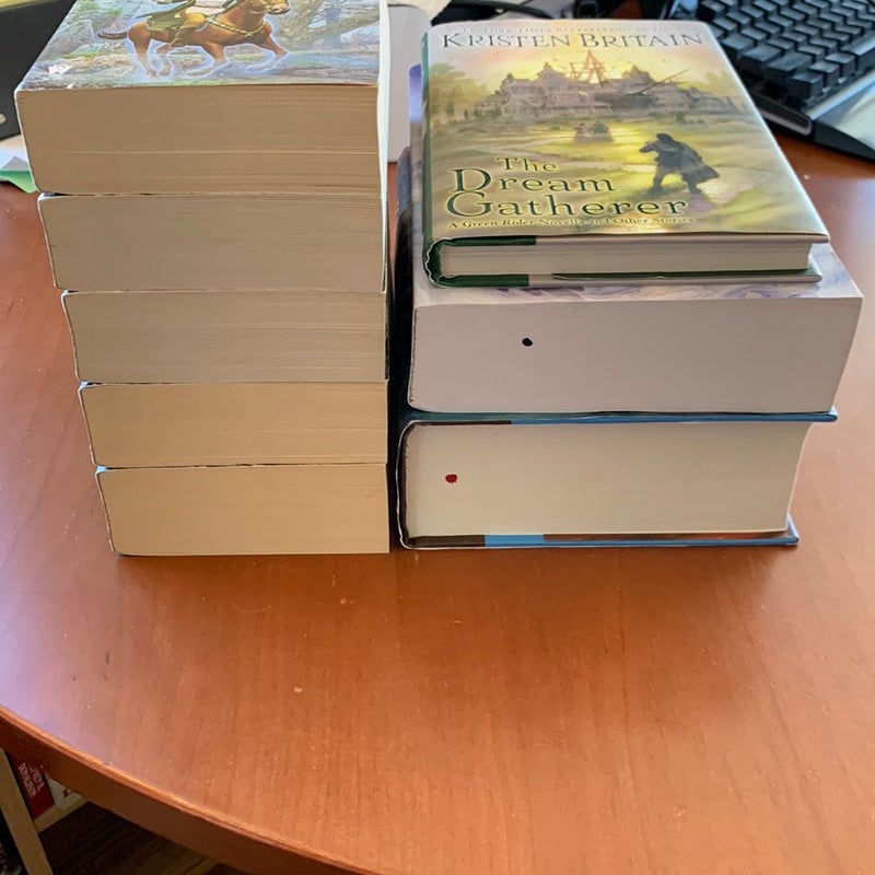 Green Rider Series Books 1-7 + Novella: Green Rider, First Rider’s Call, The High King’s Tomb, Blackveil, Mirror Sight, Firebrand, Winterlight, The Dream Gatherer 