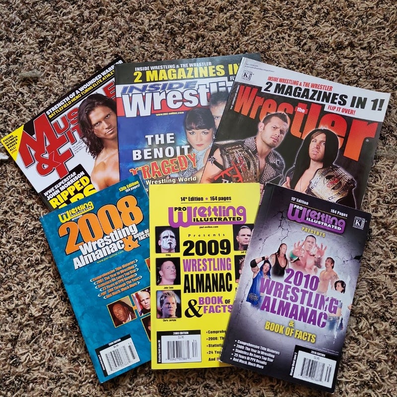 Wrestling magazines