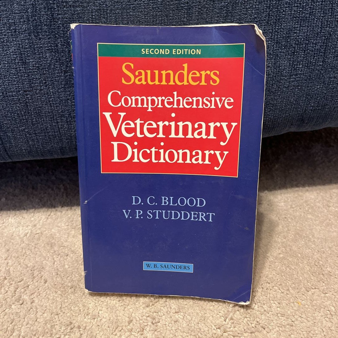 Saunders Comprehensive Veterinary Dictionary