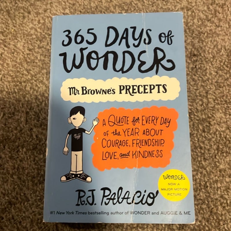 365 Days of Wonder: Mr. Browne's Precepts