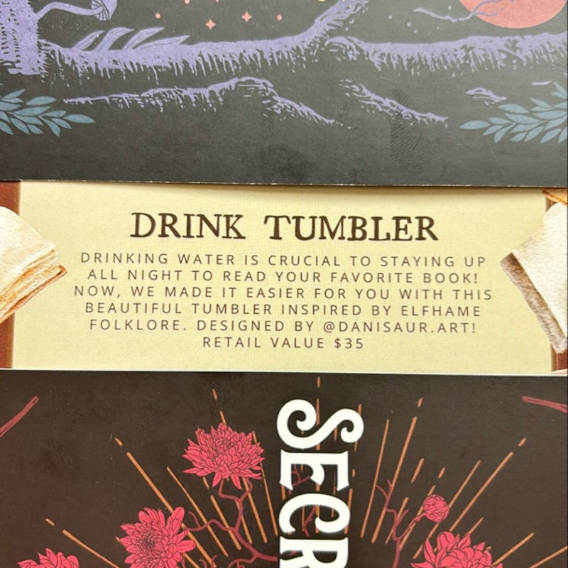 Bookish Box Exclusive Drink Tumbler