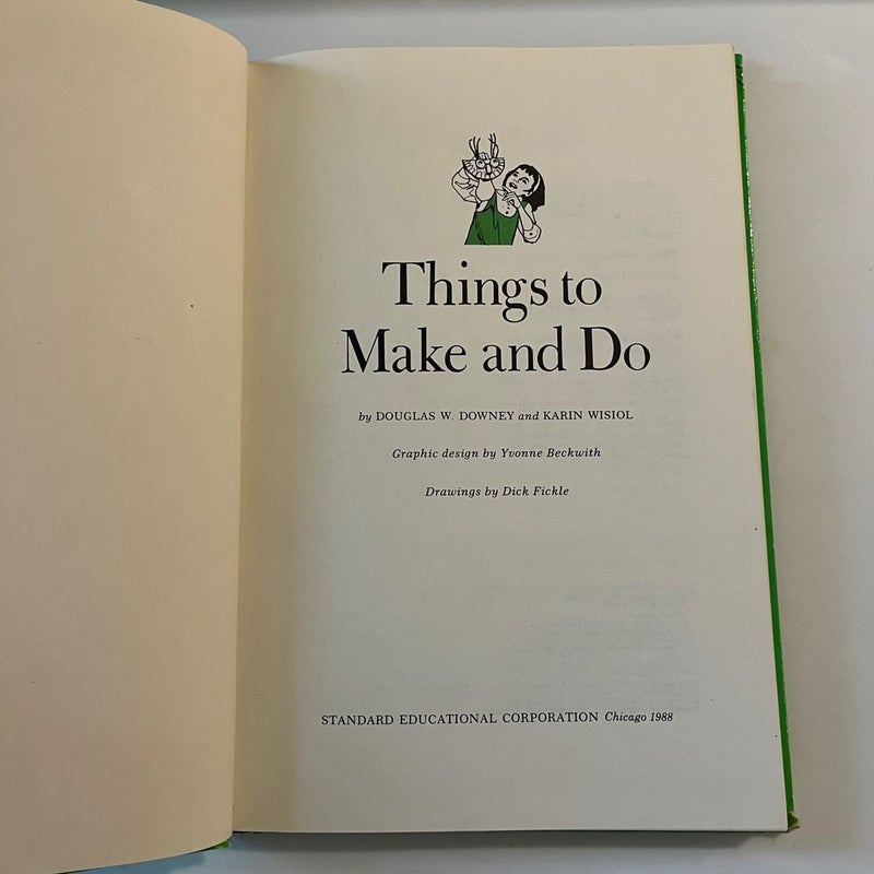 Things to Make and Do