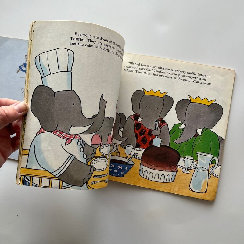 Babar Learns to Cook by Laurent de Brunhoff