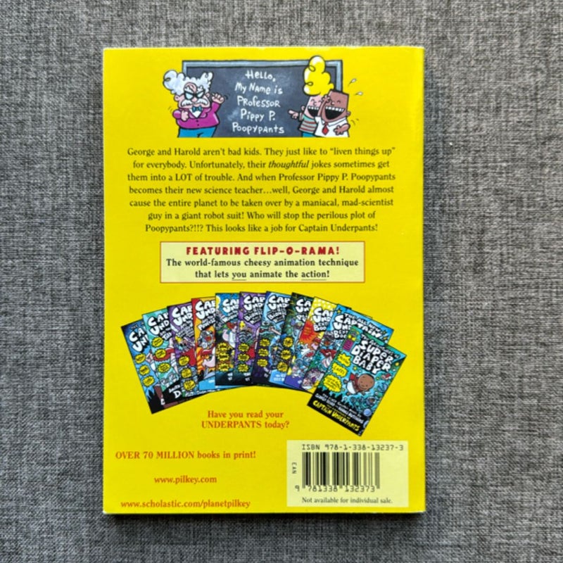 Captain Underpants and the Perilous Plot of Professor Poopypants