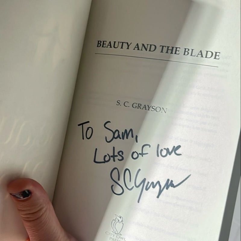 Beauty and the Blade *signed*