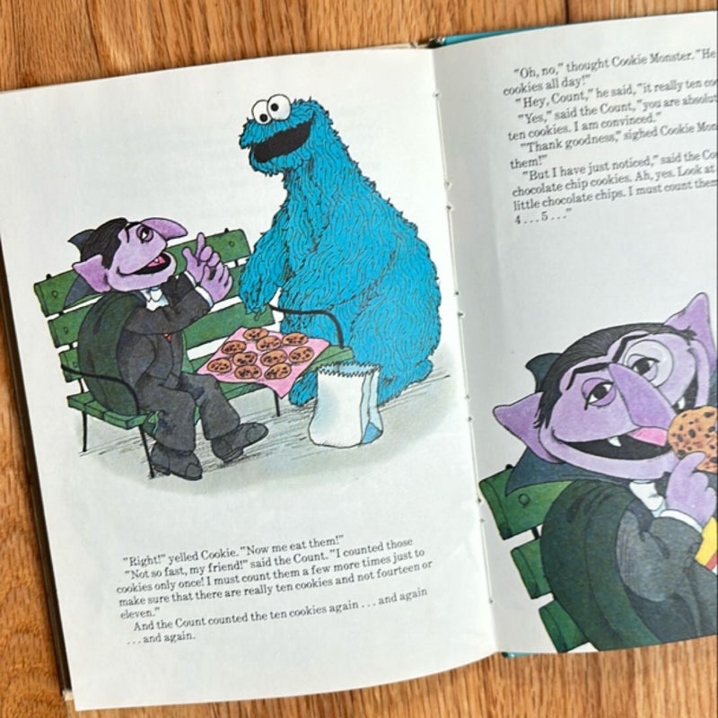 Lot of 4 Sesame Street Books
