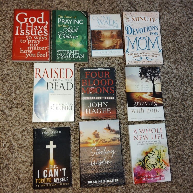 Spiritual book bundle of ten books