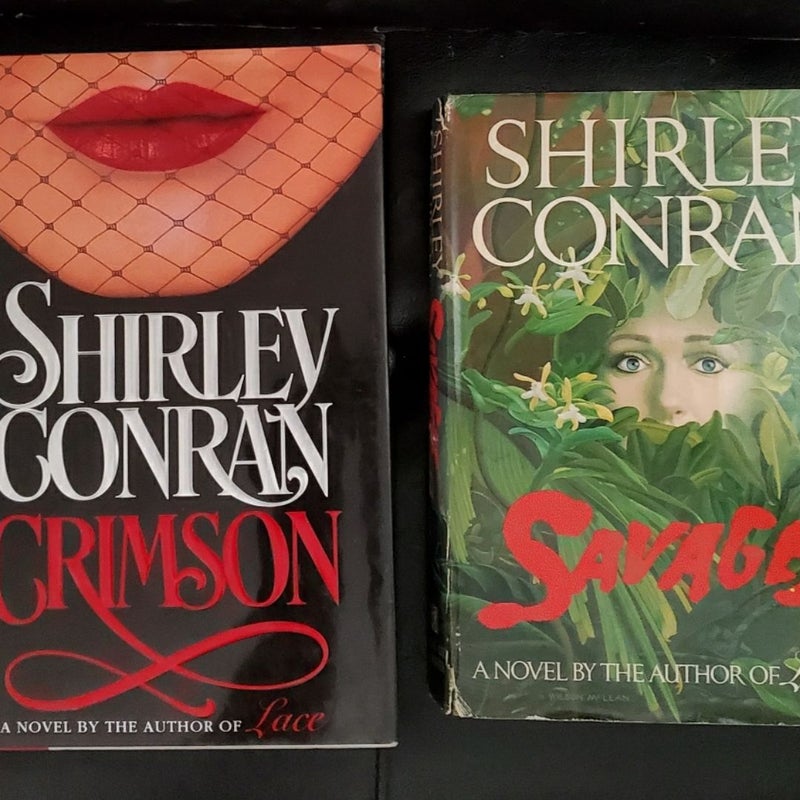 Shirley Conran Vintage Hardback Book Duo 