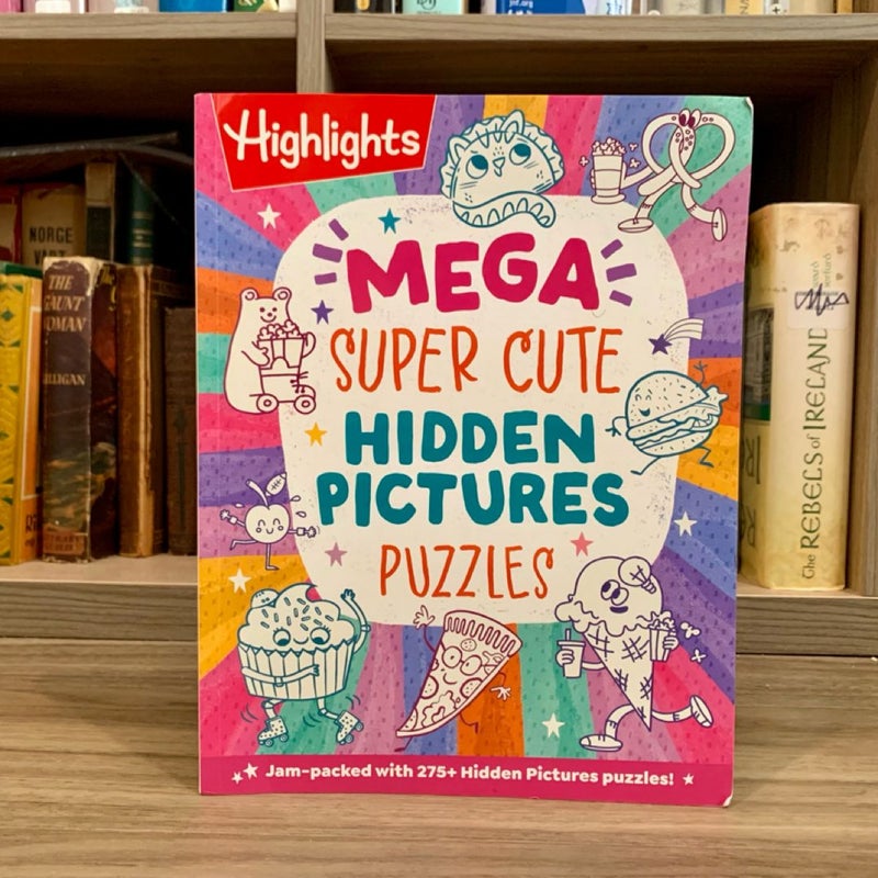 Mega Super Cute Hidden Pictures Puzzles