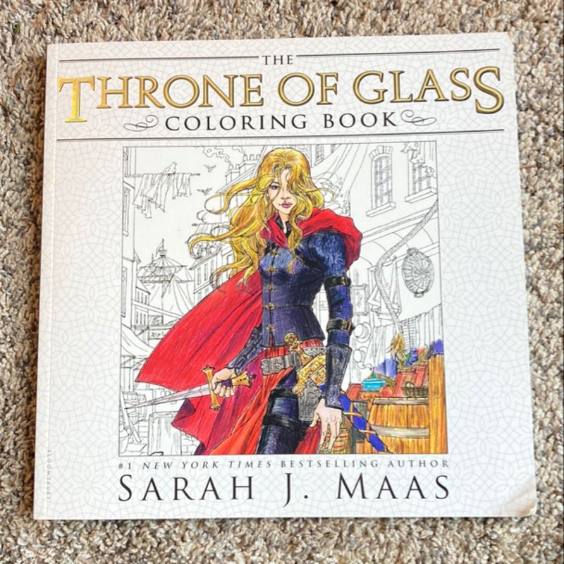 The Throne of Glass Coloring Book