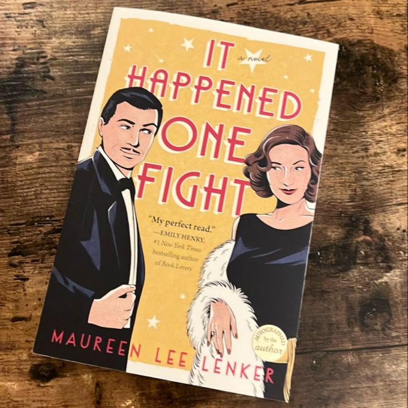 It Happened One Fight (signed)