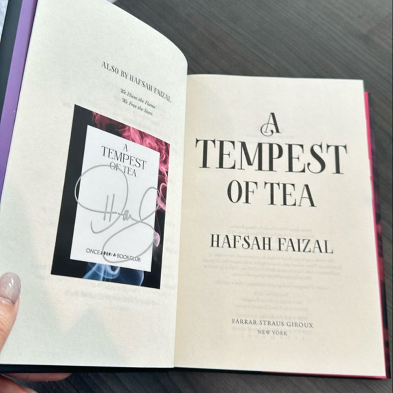 A Tempest of Tea SIGNED