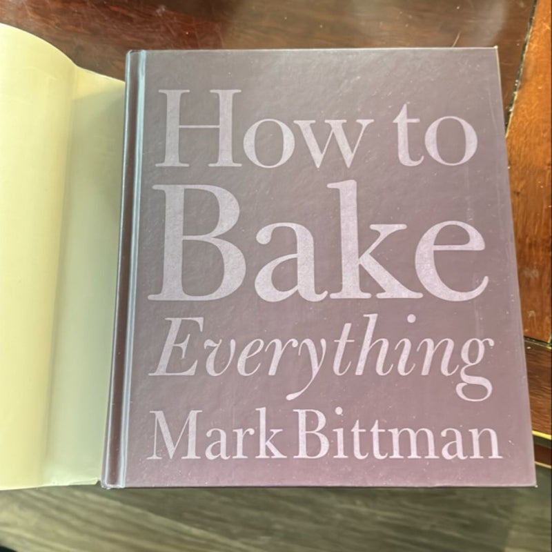 How to Bake Everything
