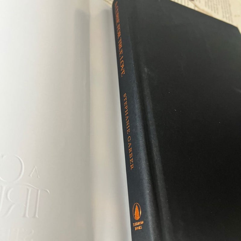 A curse for true love special edition hardcover with  dust jacket
