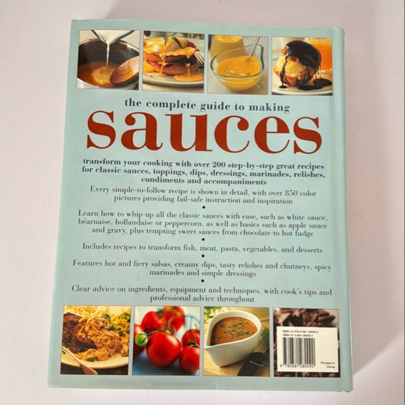 The Complete Guide to Making Sauces