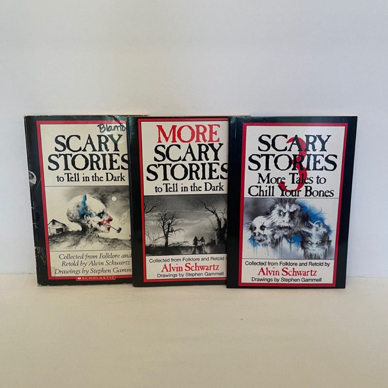 Scary Stories to Tell in the Dark Books 1-3