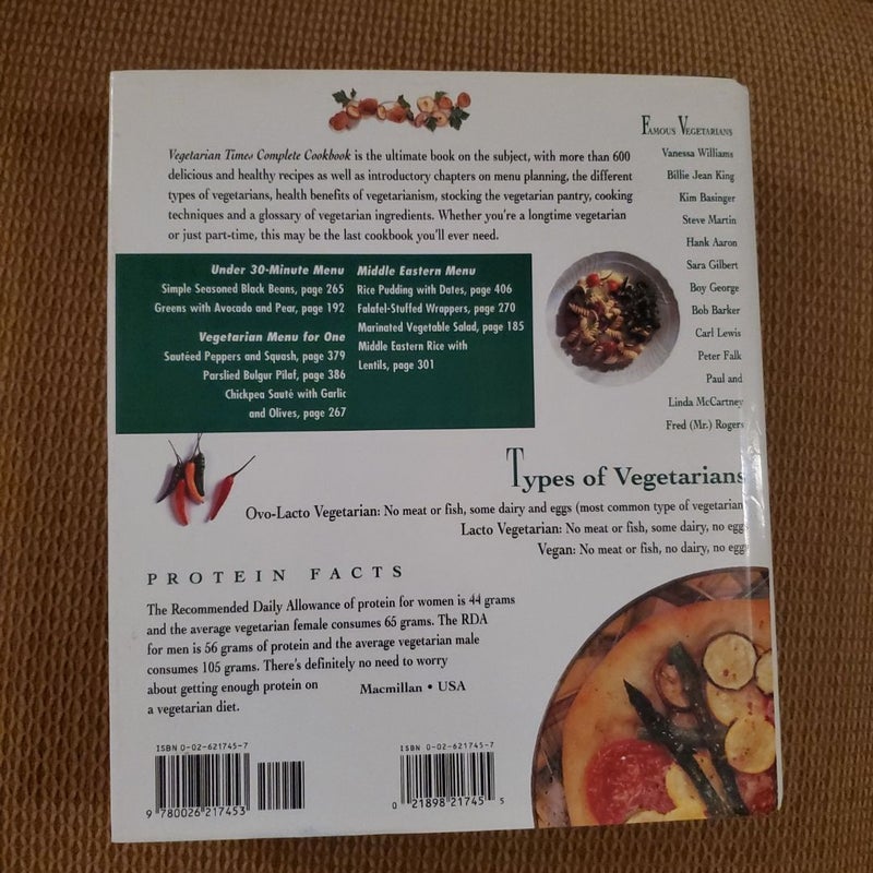 Vegetarian Times Complete Cookbook