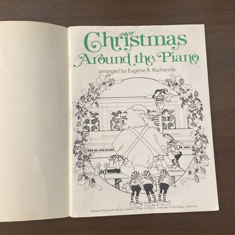 Christmas Around the Piano 1982 Sheet Music