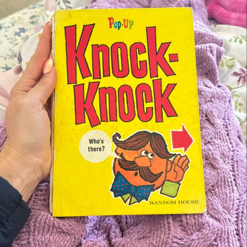 Pop-Up Knock Knock 1969 first edition 