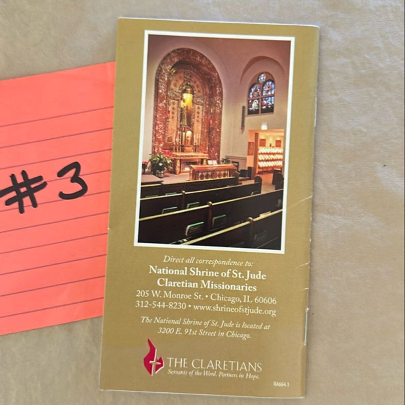 St Jude Prayer Booklet 