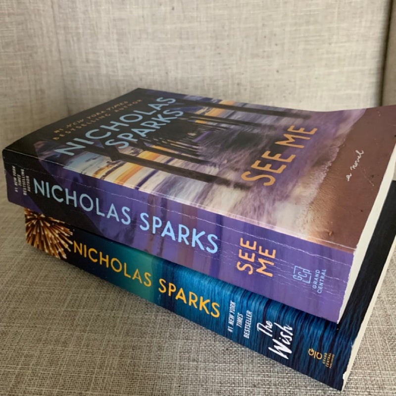 The Wish by Nicholas Sparks Bundle ( + bonus book: See Me)