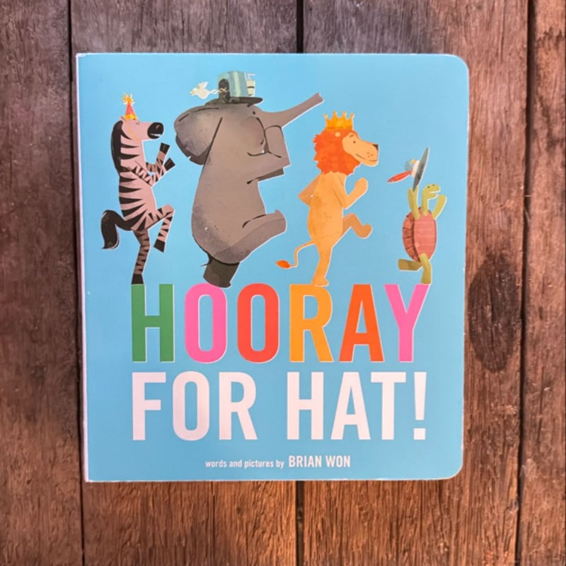 Hooray for Hat! Board Book