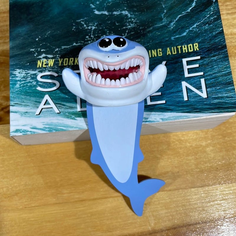 Meg w/ Shark bookmark 