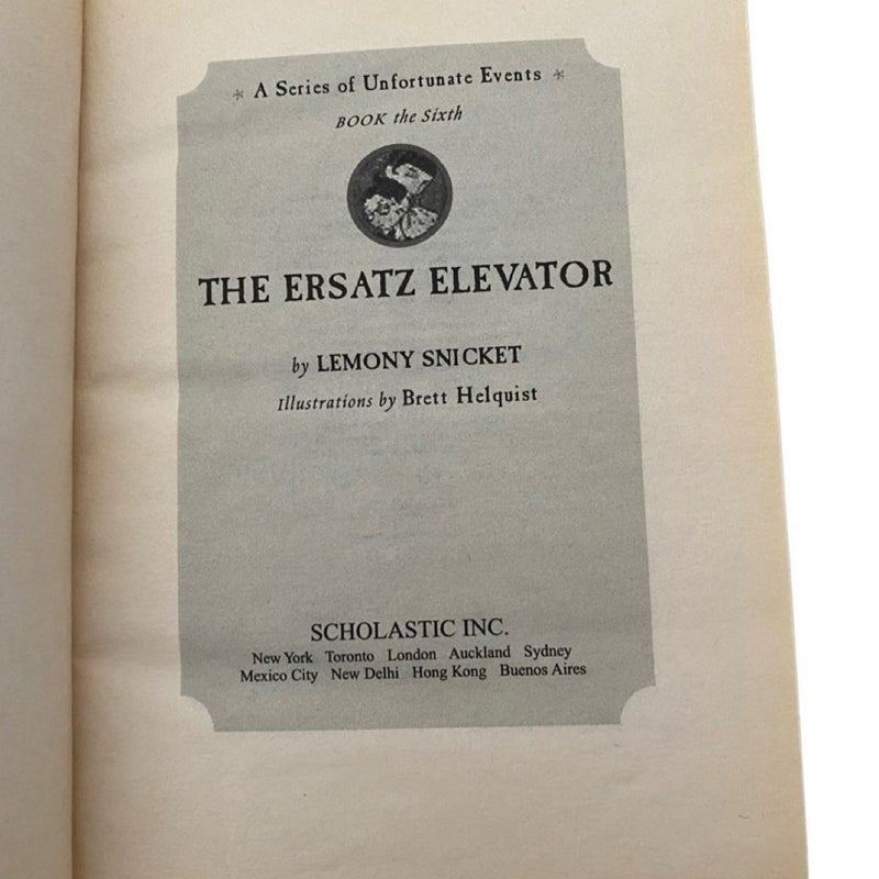 The Ersatz Elevator