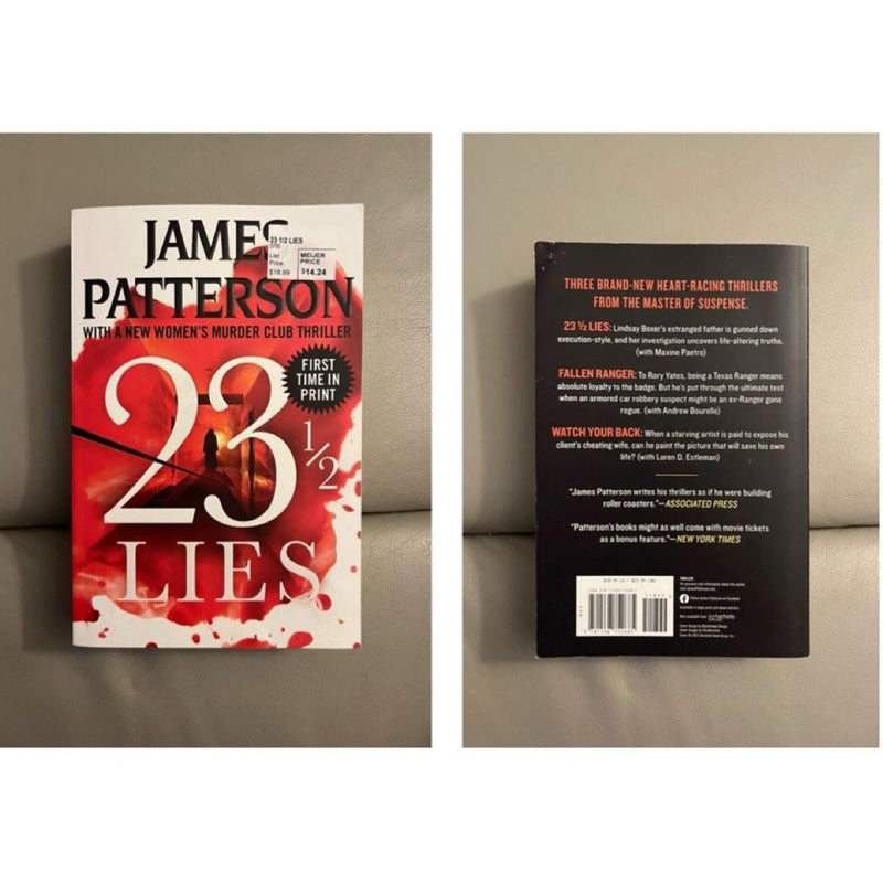 James Patterson Book Bundle