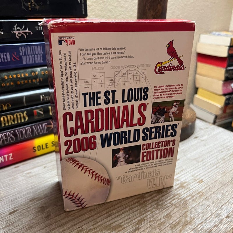 STL Cardinals 2006 World Series 8 DVD set Collector’s Edition