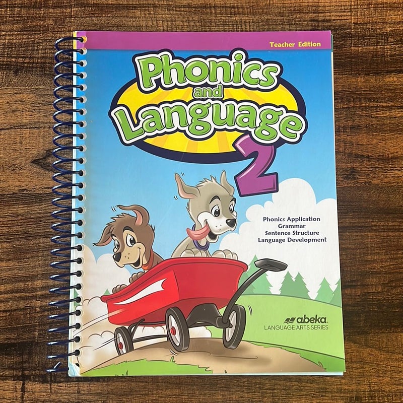 Abeka Phonics and Language 2: Teacher Edition