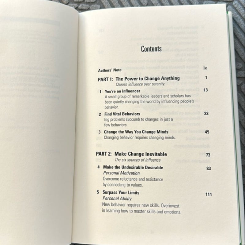 Influencer: the Power to Change Anything, First Edition (Hardcover)