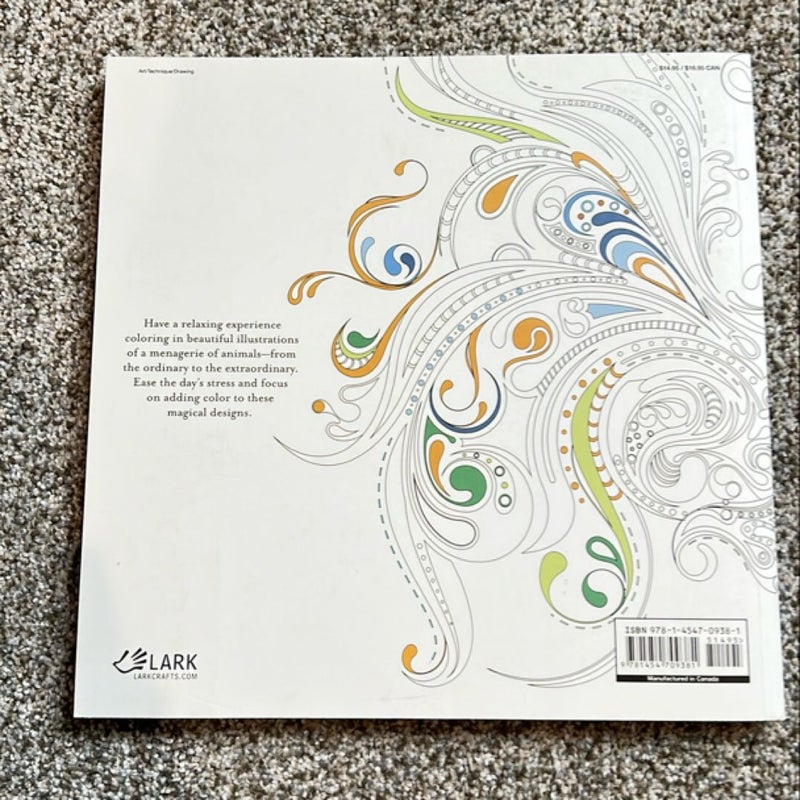 Animal Fantasy Coloring Book