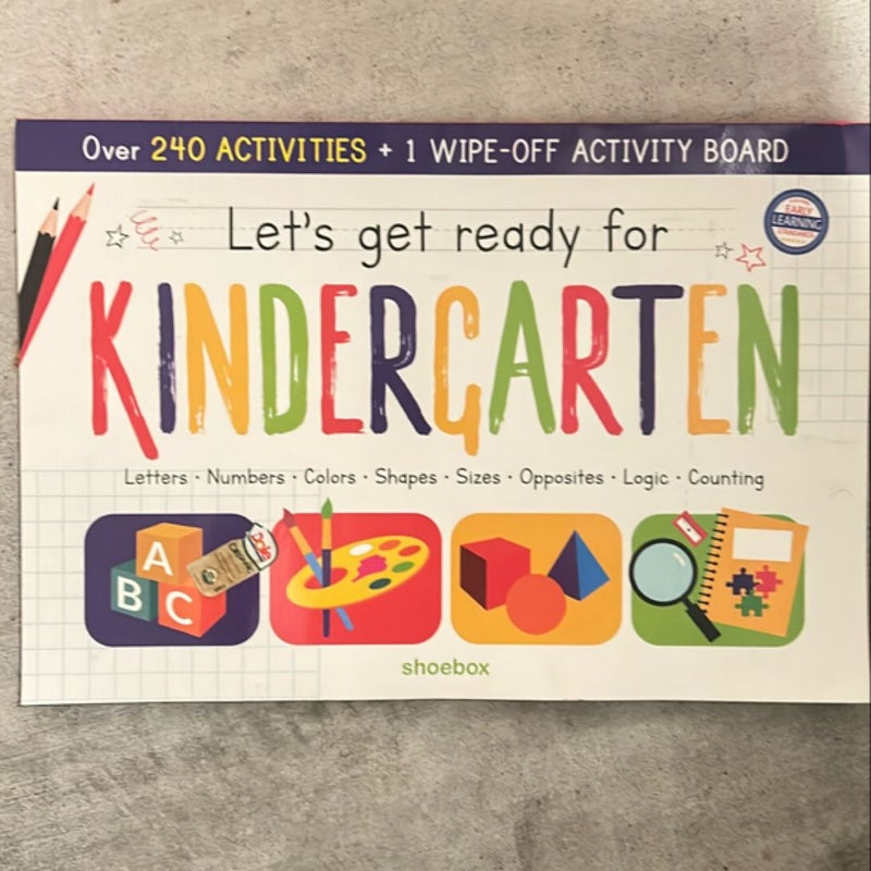 Let’s get ready for kindergarten