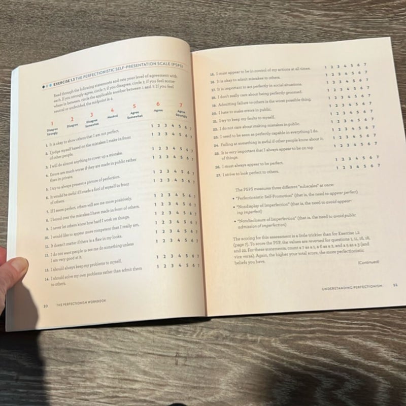 The Perfectionism Workbook